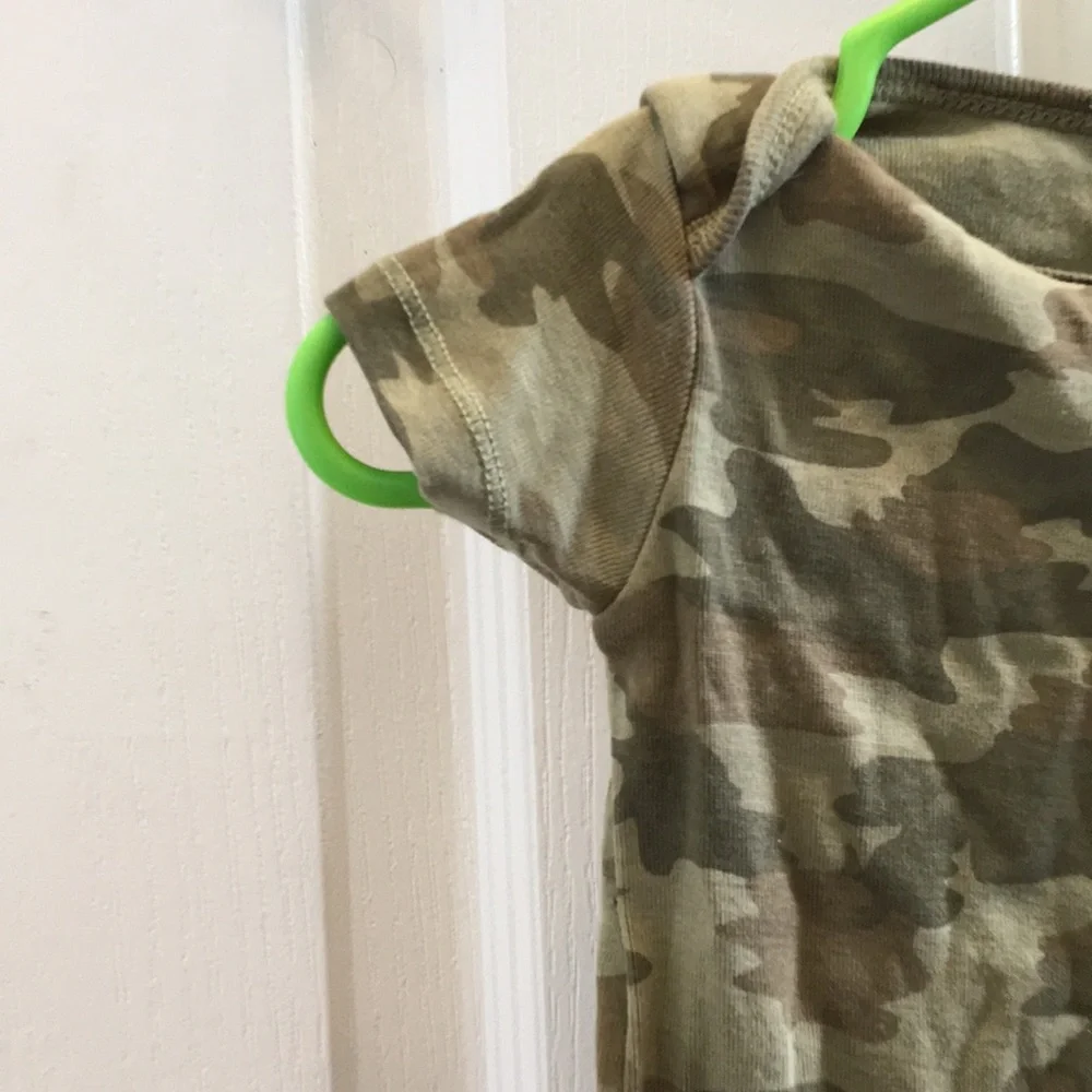 Carters camo look one piece 9 months